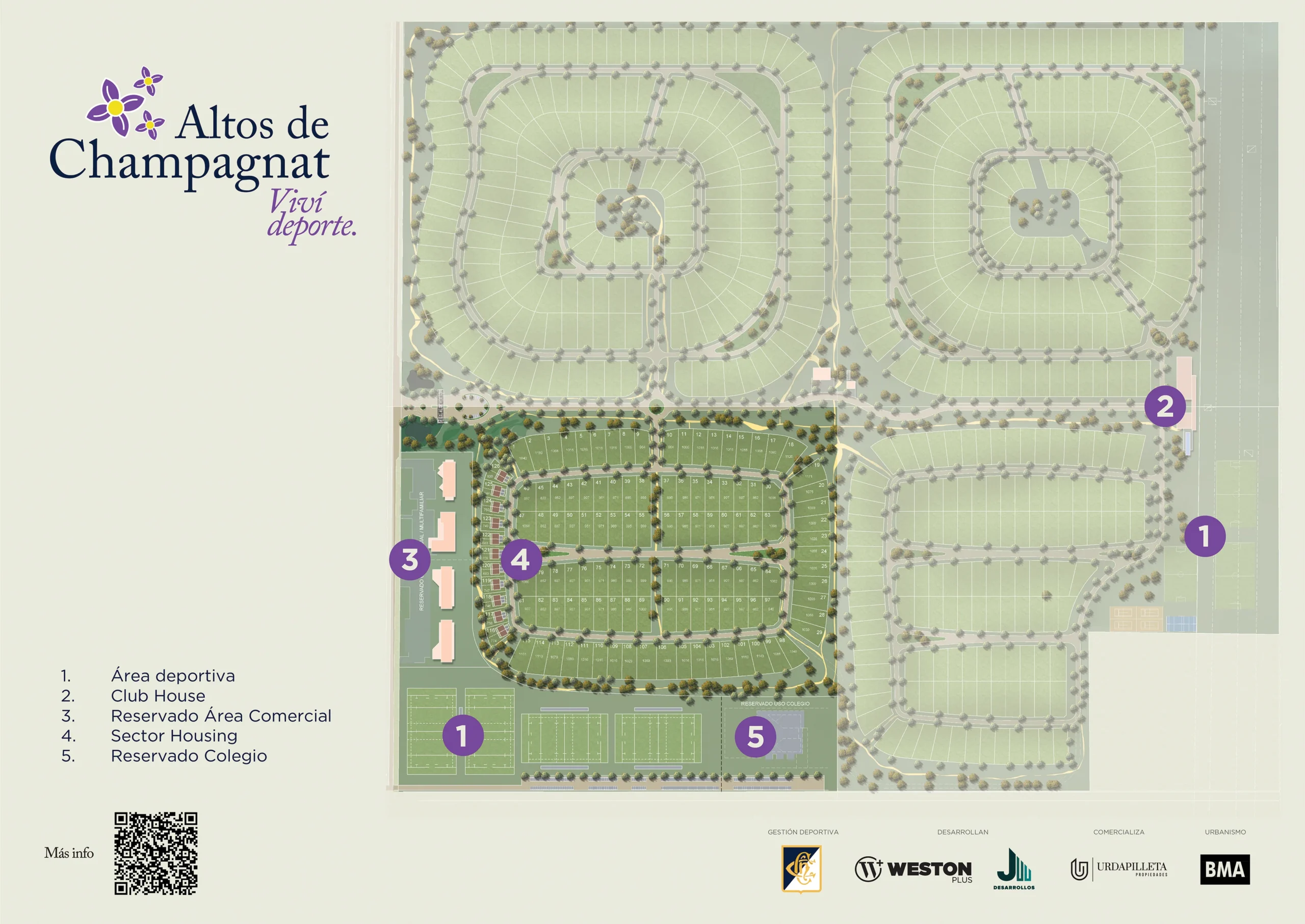 Masterplan Altos de Champagnat