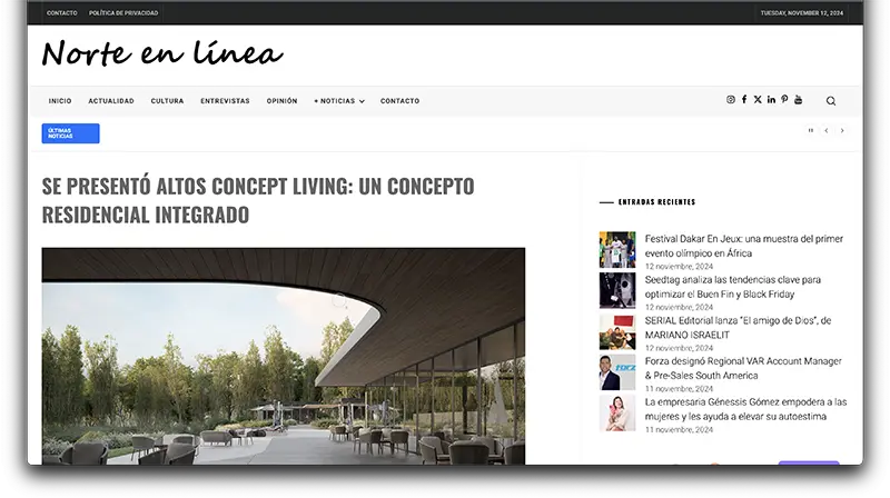 Altos Concept Living - Norte en Línea